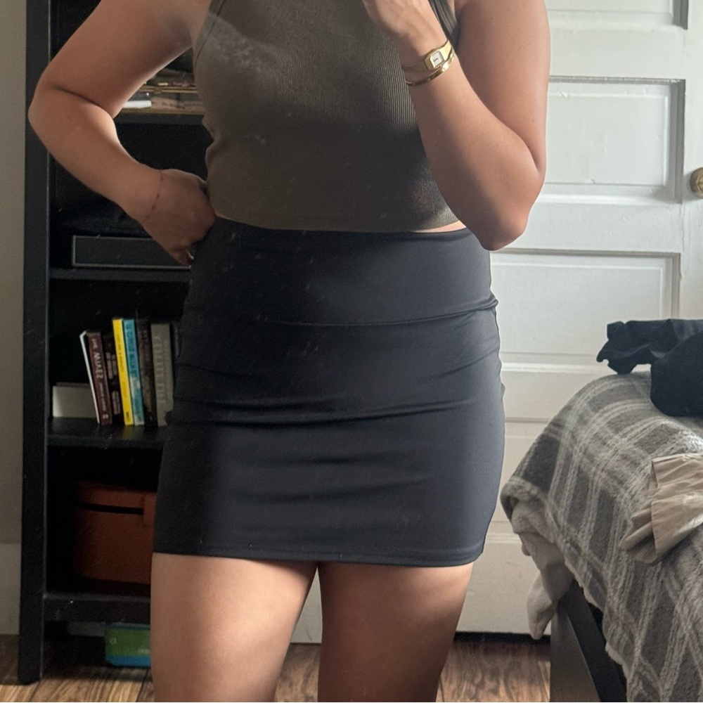 Black Mini Skirt